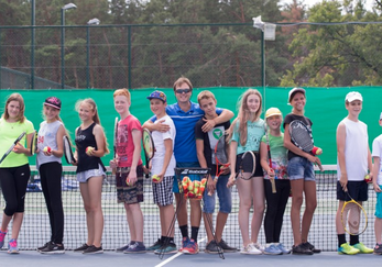 Английский детский лагерь + теннис на природе!