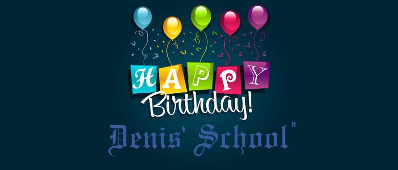 Denis' School дарит подарки в честь Дня рождения!